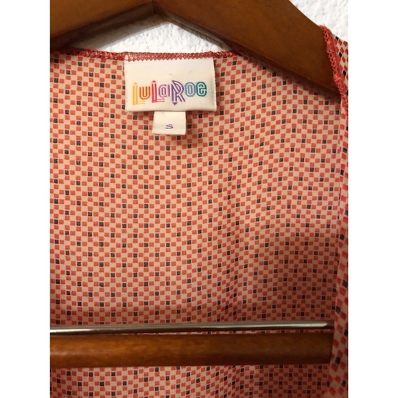 LuLaRoe Chiffon embellished duster nwot - Picture 6 of 7